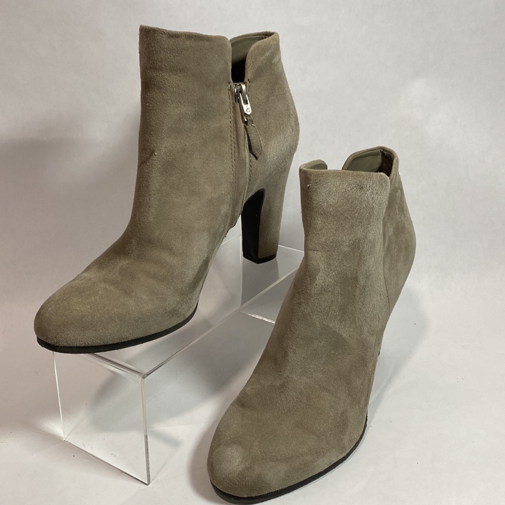 Sam Edelman booties tan grey color